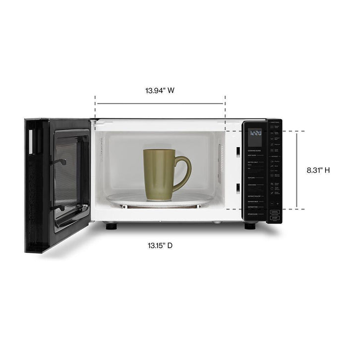 Whirlpool WMC30311LB 1.1 Cu. Ft. Capacity Countertop Microwave With 900 Watt Cooking Power