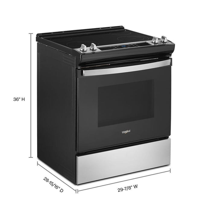 Whirlpool WEE515S0LS 4.8 Cu. Ft. Whirlpool® Electric Range With Frozen Bake&#8482; Technology