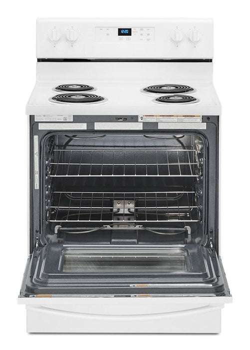 Whirlpool WFC150M0JW 4.8 Cu. Ft. Whirlpool® Electric Range With Keep Warm Setting