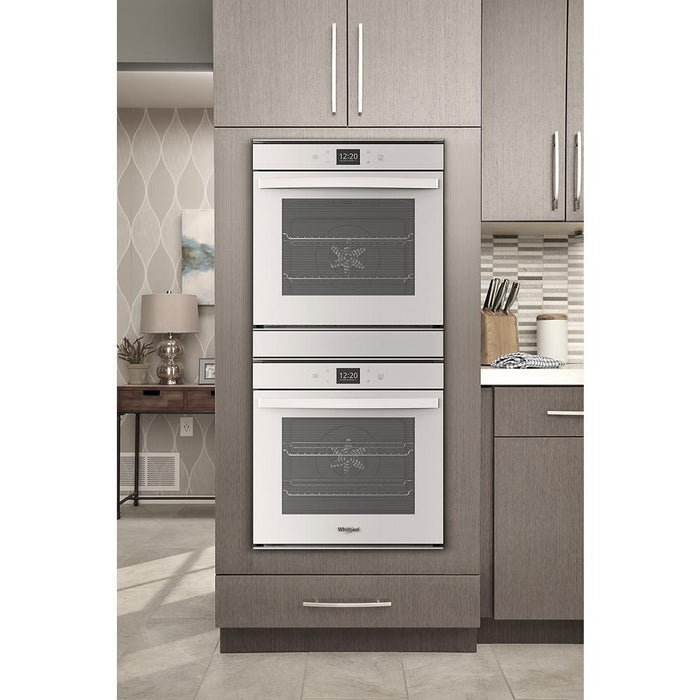 Whirlpool WOD52ES4MW 5.8 Cu. Ft. 24 Inch Double Wall Oven With Convection