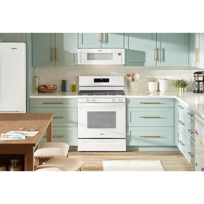 Whirlpool WFGS3530RW 30-Inch Self Clean Gas Range With No Preheat Mode