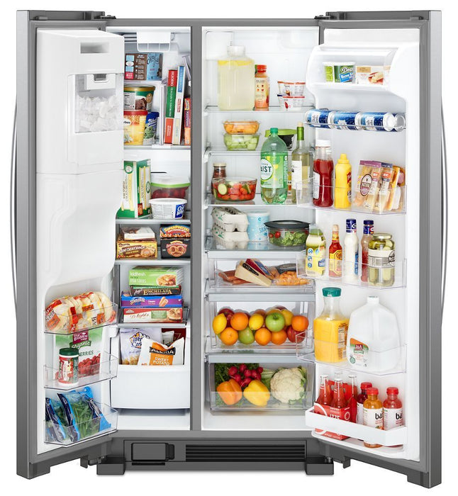 Whirlpool WRS555SIHZ 36-Inch Wide Side-By-Side Refrigerator - 25 Cu. Ft.