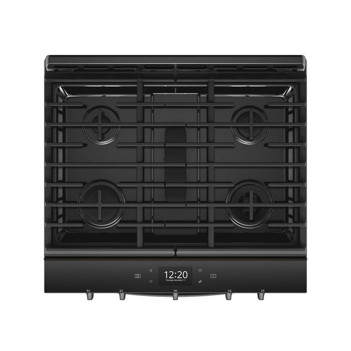 Whirlpool WEG750H0HV 5.8 Cu. Ft. Smart Slide-In Gas Range With Ez-2-Lift Hinged Cast-Iron Grates