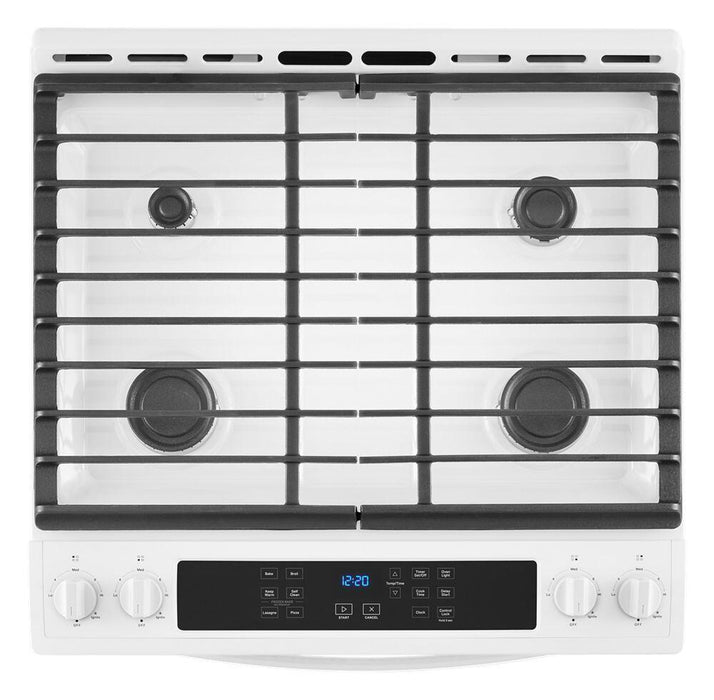 Whirlpool WEG515S0LW 5.0 Cu. Ft. Whirlpool® Gas Range With Frozen Bake&#8482; Technology