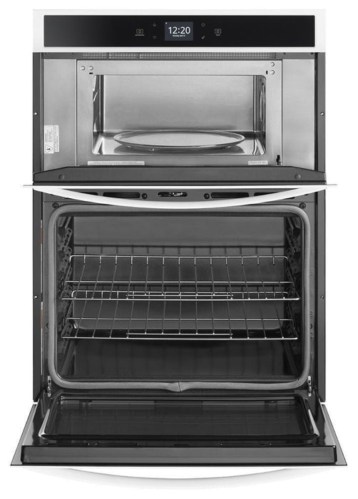 Whirlpool WOC54EC7HW 5.7 Cu. Ft. Smart Combination Wall Oven With Touchscreen