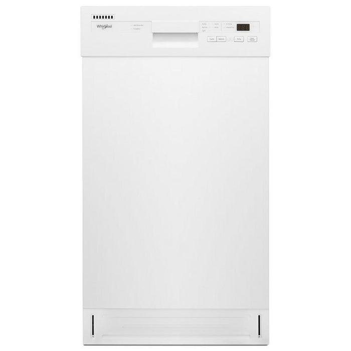 Whirlpool WDPS5118PW Small-Space Compact Dishwasher With Stainless Steel Tub