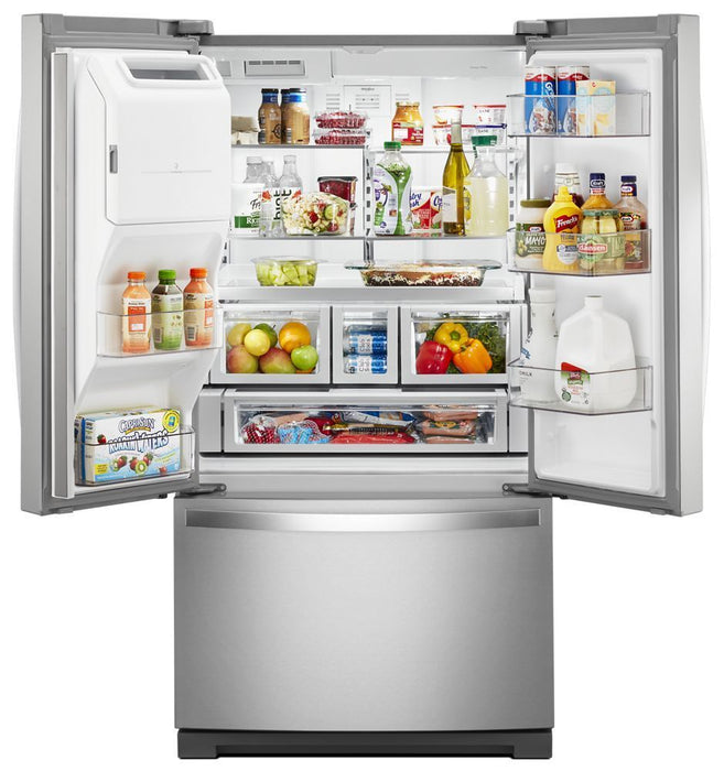 Whirlpool WRF767SDHZ 36-Inch Wide French Door Refrigerator - 27 Cu. Ft.