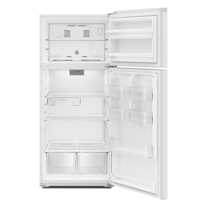 Whirlpool WRTX5328PW 28-Inch Wide Top-Freezer Refrigerator - 16.3 Cu. Ft.