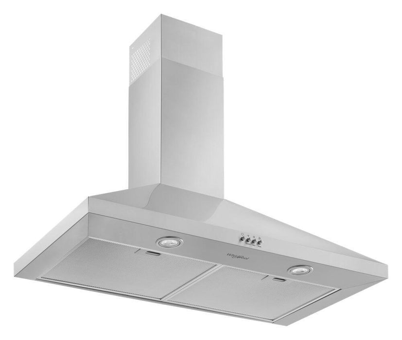 Whirlpool WVW53UC6LS 36" Chimney Wall Mount Range Hood