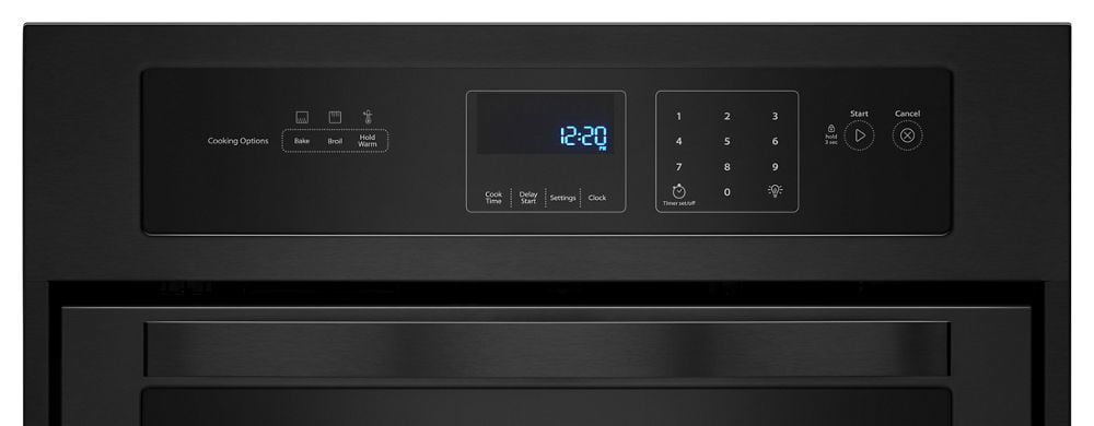 Whirlpool WOS11EM4EB 3.1 Cu. Ft. Single Wall Oven With Accubake® System