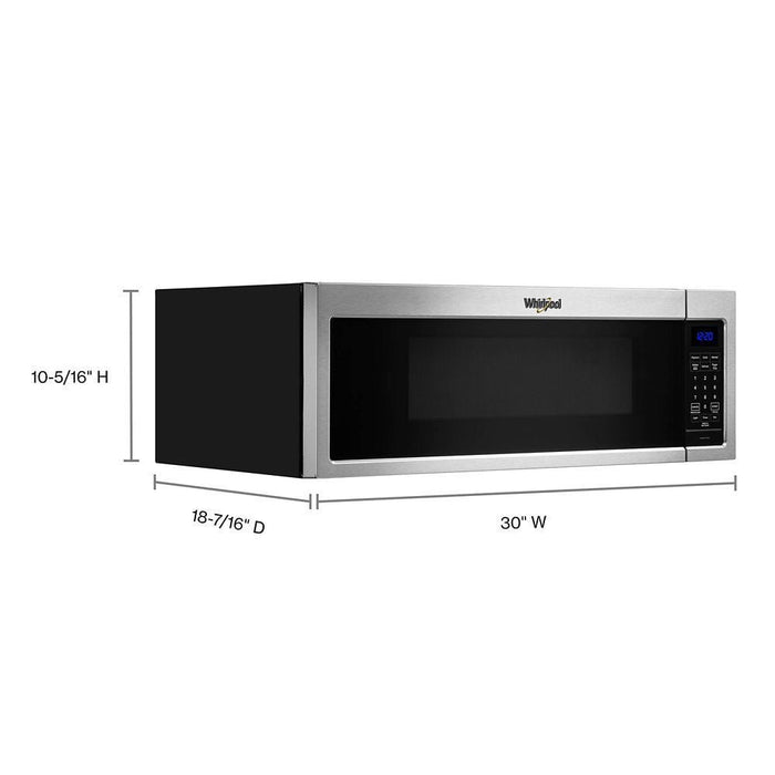 Whirlpool WML35011KS 1.1 Cu. Ft. Low Profile Microwave Hood Combination