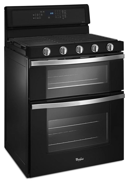 Whirlpool WGG745S0FE 6.0 Cu. Ft. Gas Double Oven Range With Ez-2-Lift Hinged Grates