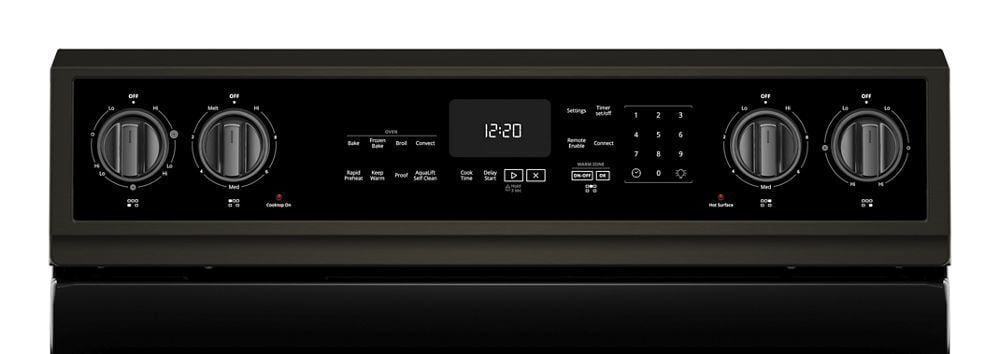 Whirlpool WFE975H0HV 6.4 Cu. Ft. Smart Freestanding Electric Range With Frozen Bake Technology