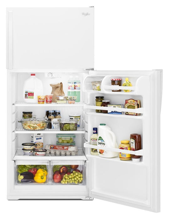 Whirlpool WRT104TFDW 28-Inch Wide Top Freezer Refrigerator - 14 Cu. Ft.