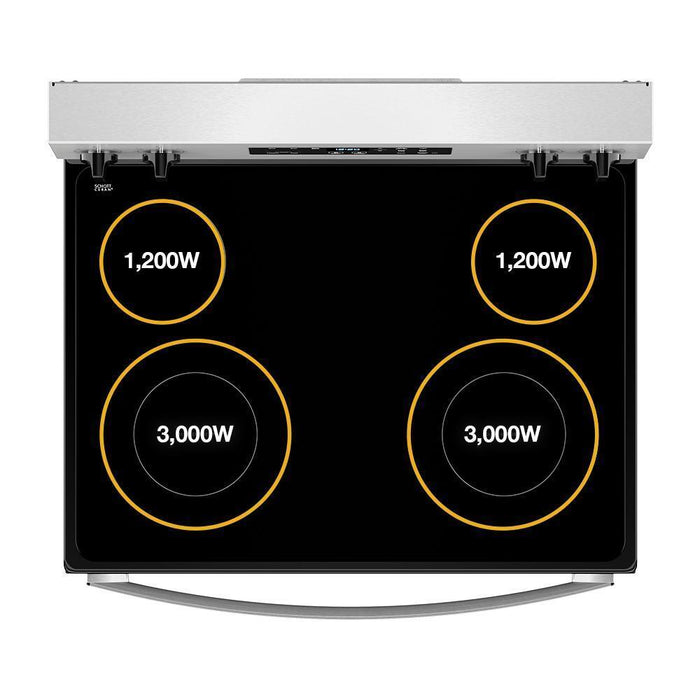 Whirlpool WFES3030RS 30-Inch Electric Range With No Preheat Mode