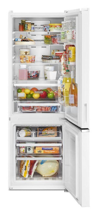 Whirlpool WRB533CZJW 24-Inch Wide Bottom-Freezer Refrigerator - 12.7 Cu. Ft.