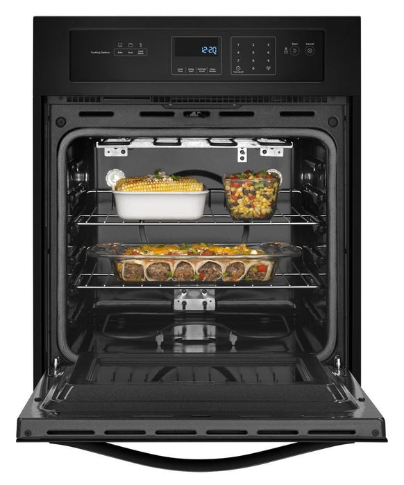 Whirlpool WOS51ES4EB 3.1 Cu. Ft. Single Wall Oven With High-Heat Self-Cleaning System