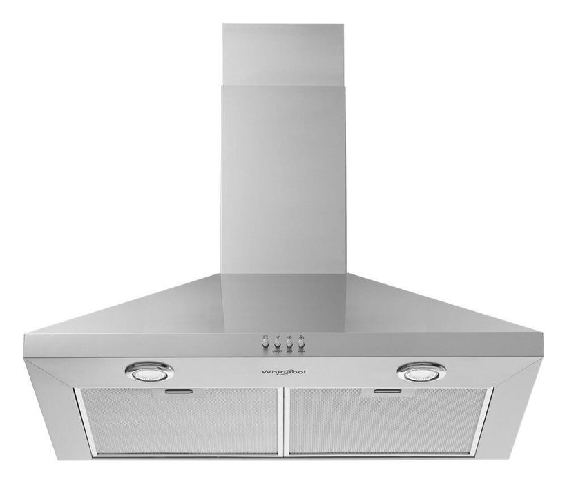 Whirlpool WVW73UC0LS Energy Star® Certified 30" Chimney Wall Mount Range Hood