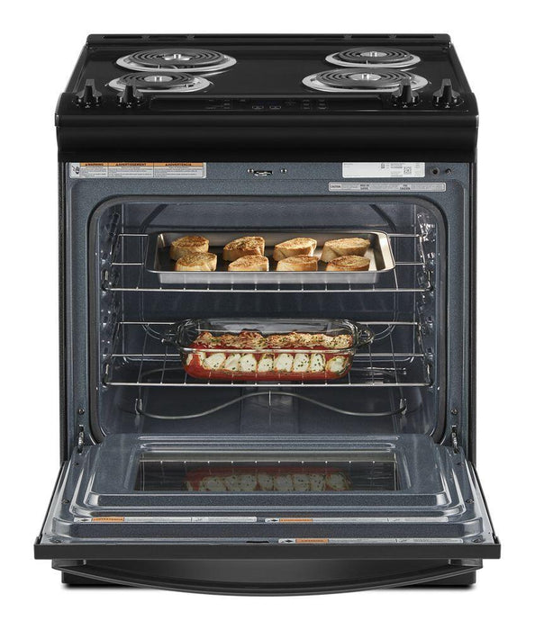 Whirlpool WEC310S0LB 4.8 Cu. Ft. Whirlpool® Electric Range With Frozen Bake&#8482; Technology