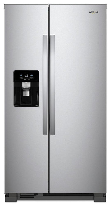 Whirlpool WRS331SDHM 33-Inch Wide Side-By-Side Refrigerator - 21 Cu. Ft.