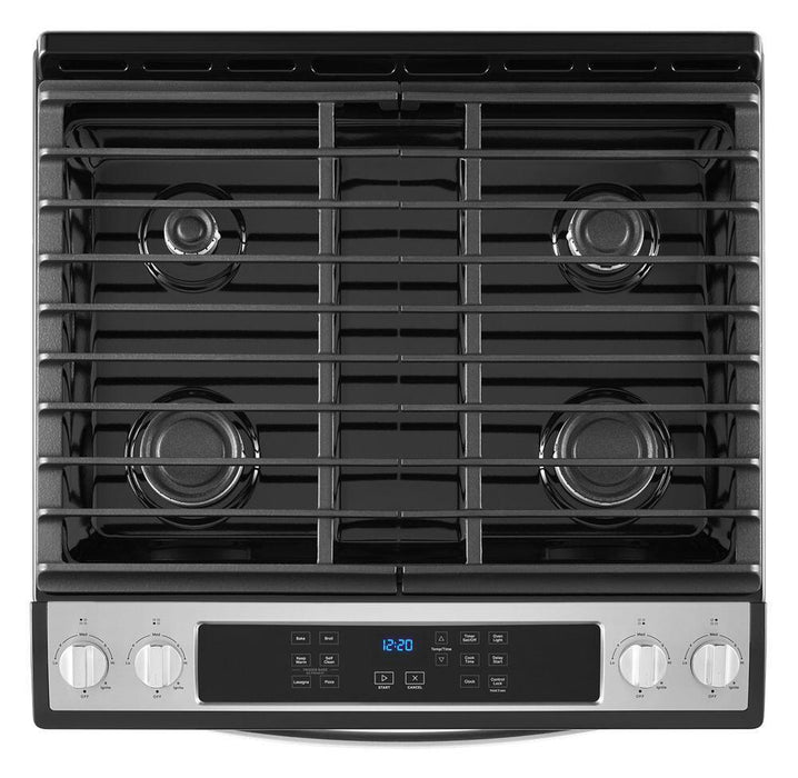 Whirlpool WEG515S0LS 5.0 Cu. Ft. Whirlpool® Gas Range With Frozen Bake&#8482; Technology