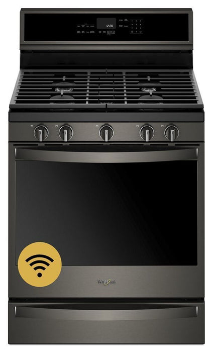 Whirlpool WFG975H0HV 5.8 Cu. Ft. Smart Freestanding Gas Range With Ez-2-Lift Grates