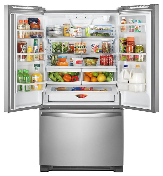 Whirlpool WRF535SWHZ 36-Inch Wide French Door Refrigerator With Water Dispenser - 25 Cu. Ft.