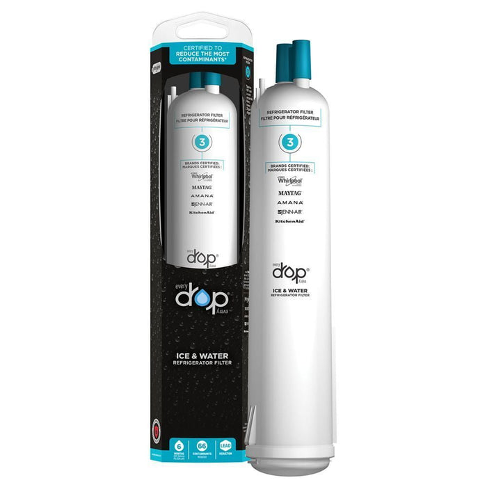 Whirlpool EDR3RXD1 Everydrop® Refrigerator Water Filter 3 - Edr3Rxd1 (Pack Of 1)