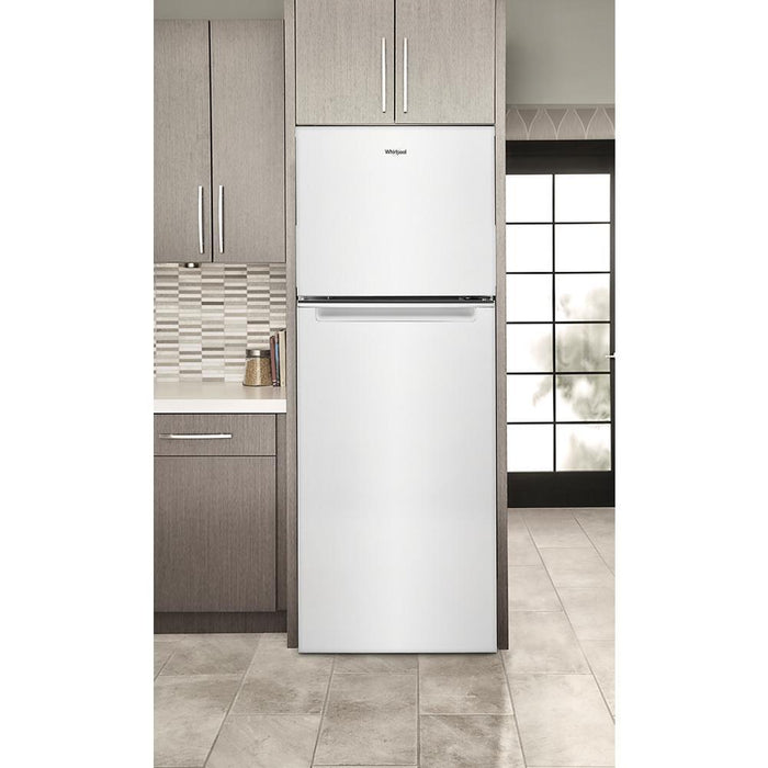 Whirlpool WRT313CZLW 24-Inch Wide Small Space Top-Freezer Refrigerator - 12.9 Cu. Ft.