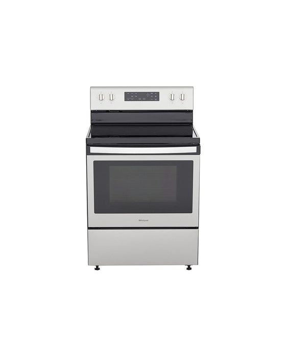 Whirlpool WFE525S0HS 5.3 Cu. Ft. Freestanding Electric Range With Frozen Bake Technology Black-On-Stainless