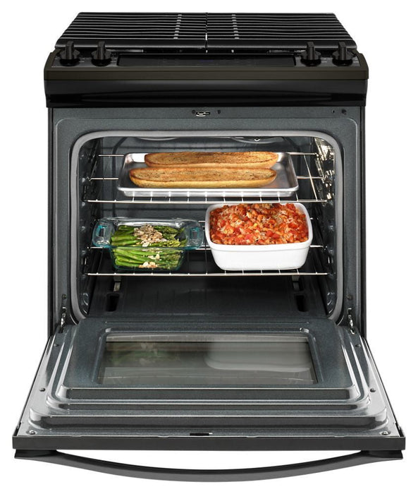 Whirlpool WEG515S0FV 5.0 Cu. Ft. Front Control Gas Range With Cast-Iron Grates