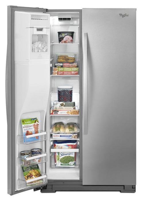 Whirlpool WRS586FIEM 36-Inch Wide Side-By-Side Refrigerator With Temperature Control - 26 Cu. Ft.