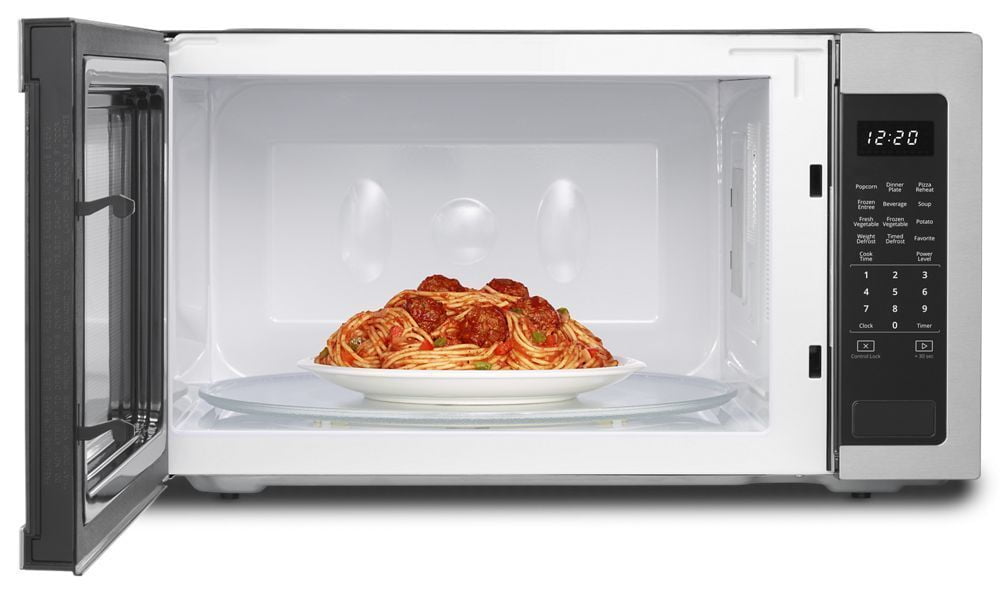 Whirlpool WMC50522HS 2.2 Cu. Ft. Countertop Microwave With 1,200-Watt Cooking Power