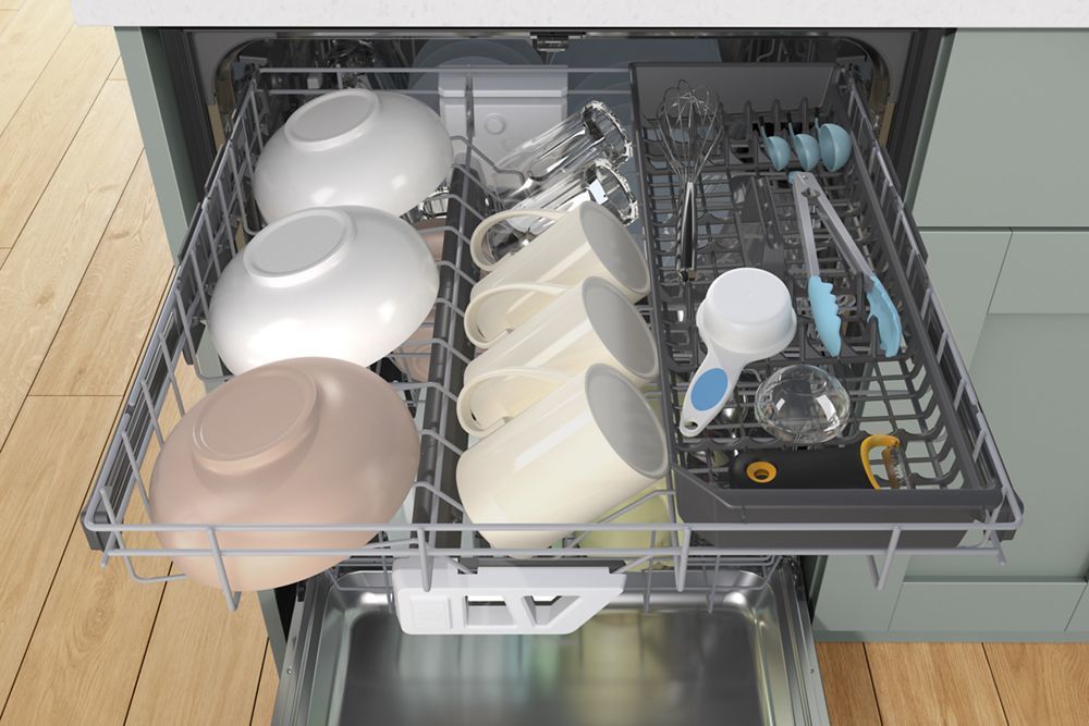 Whirlpool WDTA80SAKZ Fingerprint Resistant Quiet Dishwasher With 3Rd Rack & Large Capacity