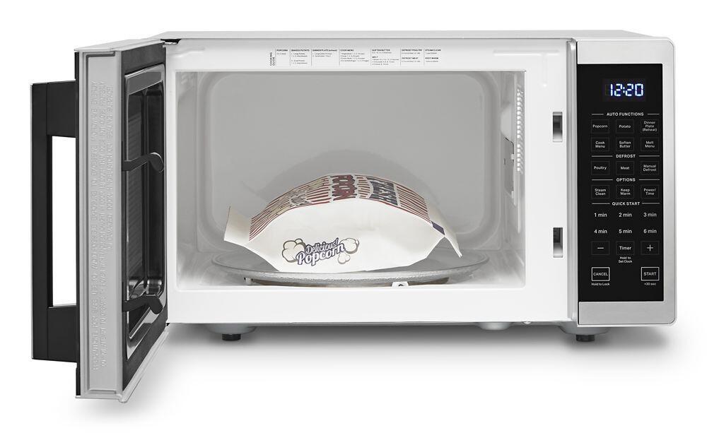 Whirlpool WMC30309LS 0.9 Cu. Ft. Capacity Countertop Microwave With 900 Watt Cooking Power