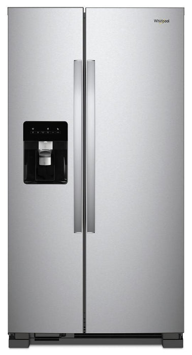 Whirlpool WRS311SDHM 33-Inch Wide Side-By-Side Refrigerator - 21 Cu. Ft.