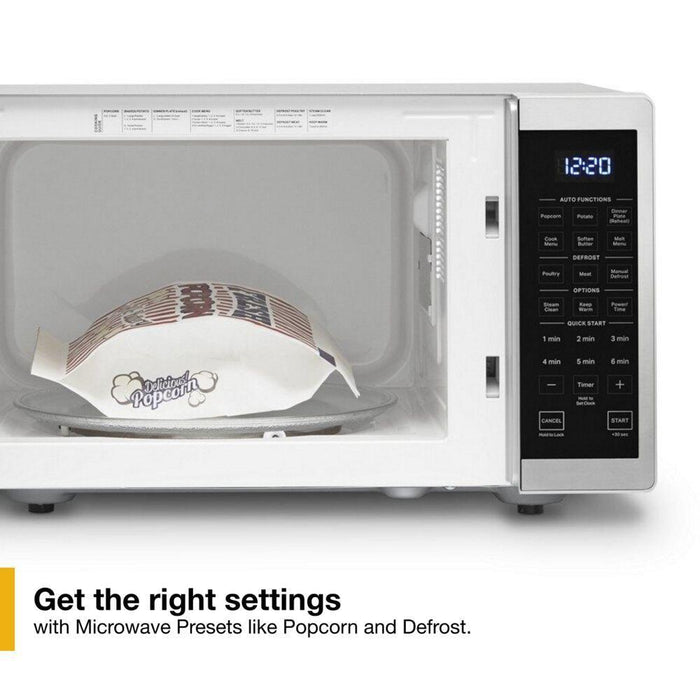 Whirlpool WMC30309LS 0.9 Cu. Ft. Capacity Countertop Microwave With 900 Watt Cooking Power