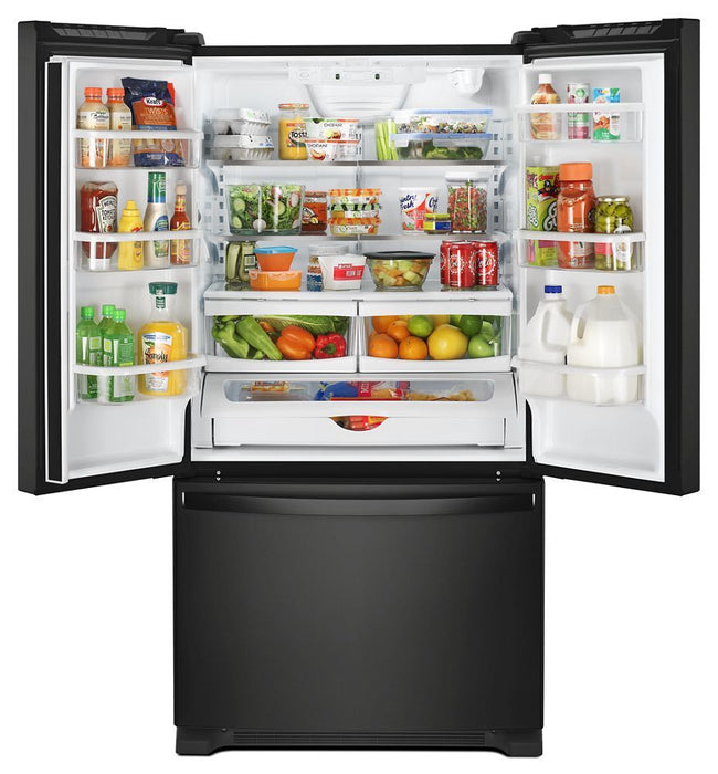 Whirlpool WRF535SWHB 36-Inch Wide French Door Refrigerator With Water Dispenser - 25 Cu. Ft.