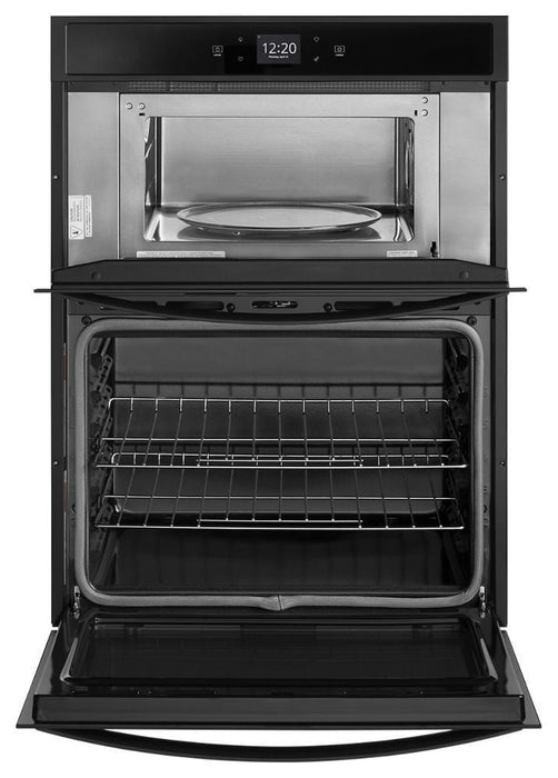 Whirlpool WOC54EC0HB 6.4 Cu. Ft. Smart Combination Wall Oven With Touchscreen