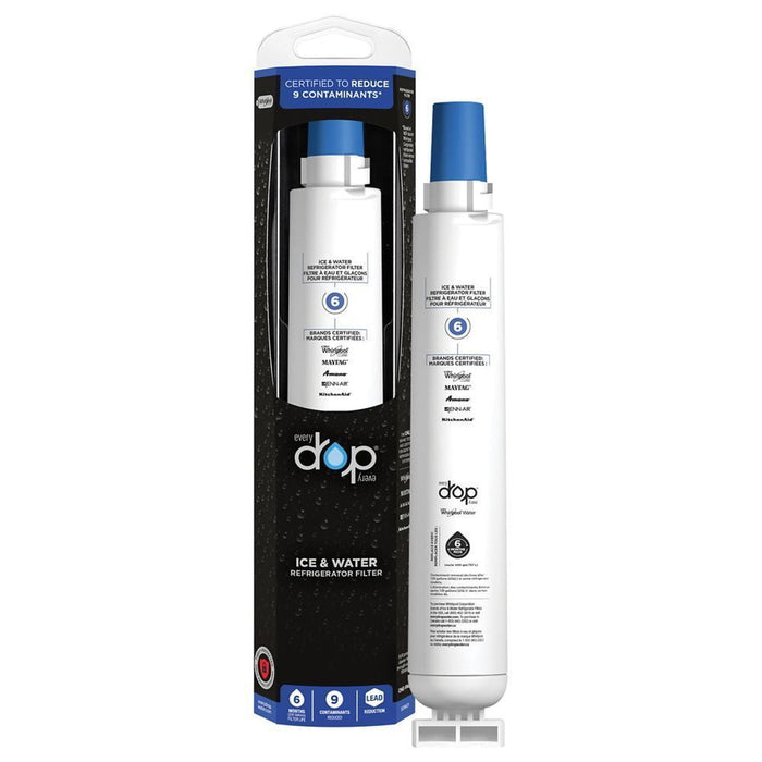 Whirlpool EDR6D1 Everydrop® Refrigerator Water Filter 6 - Edr6D1 (Pack Of 1)