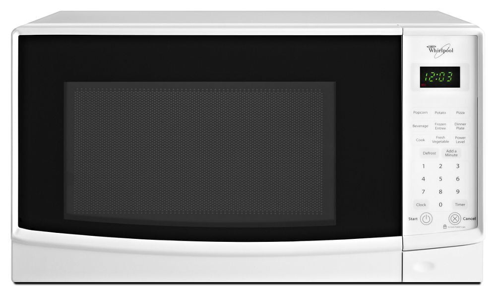 Whirlpool WMC10007AW 0.7 Cu. Ft. Countertop Microwave With Electronic Touch Controls