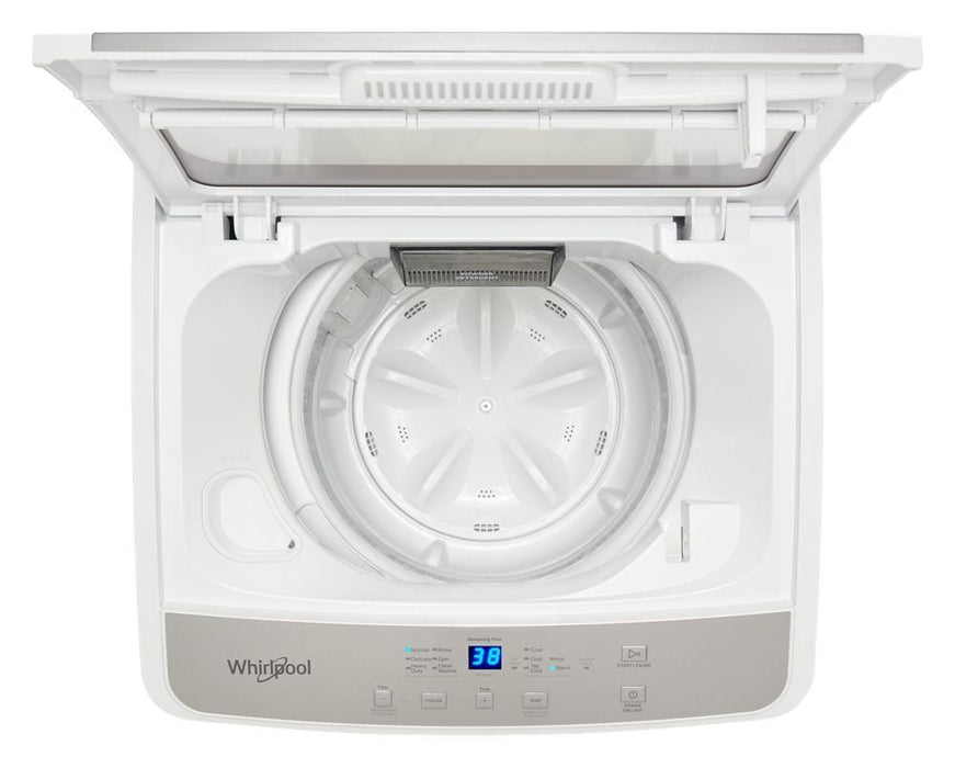 Whirlpool WTW2000HW 1.6 Cu. Ft. Compact Top Load Washer With Flexible Installation