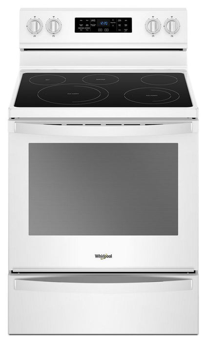 Whirlpool WFE775H0HW 6.4 Cu. Ft. Freestanding Electric Range With Frozen Bake Technology