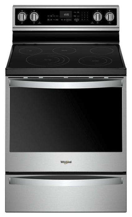 Whirlpool WFE975H0HZ 6.4 Cu. Ft. Smart Freestanding Electric Range With Frozen Bake Technology