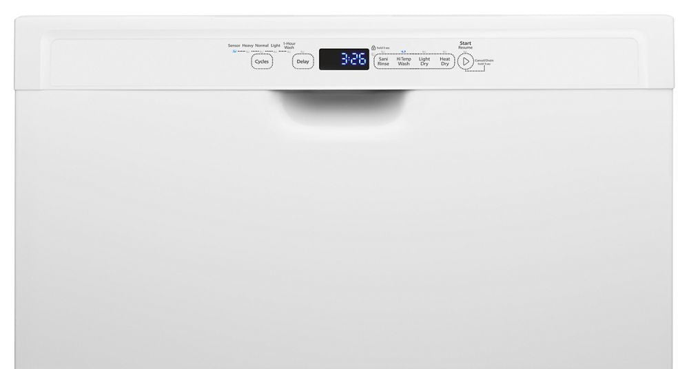 Whirlpool WDF560SAFW Stainless Steel Dishwasher With 1-Hour Wash Cycle