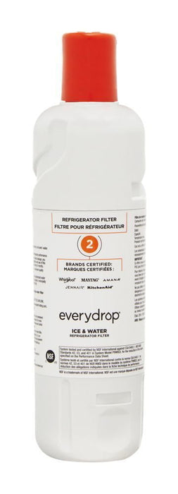 Whirlpool EDR2RXD1 Everydrop® Refrigerator Water Filter 2 - Edr2Rxd1 (Pack Of 1)