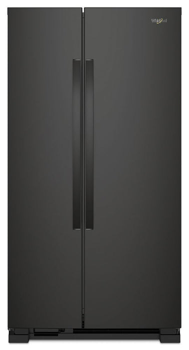 Whirlpool WRS315SNHB 36-Inch Wide Side-By-Side Refrigerator - 25 Cu. Ft.