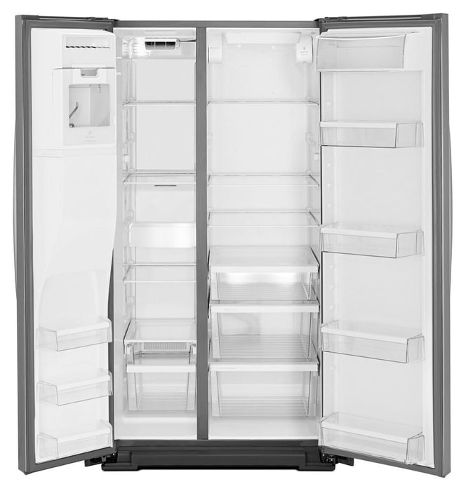 Whirlpool WRS586FIEM 36-Inch Wide Side-By-Side Refrigerator With Temperature Control - 26 Cu. Ft.