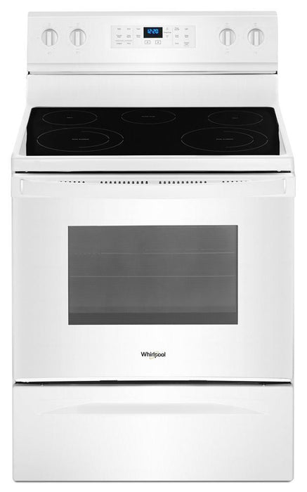 Whirlpool WFE550S0HW 5.3 Cu. Ft. Whirlpool® Electric Range With Frozen Bake Technology