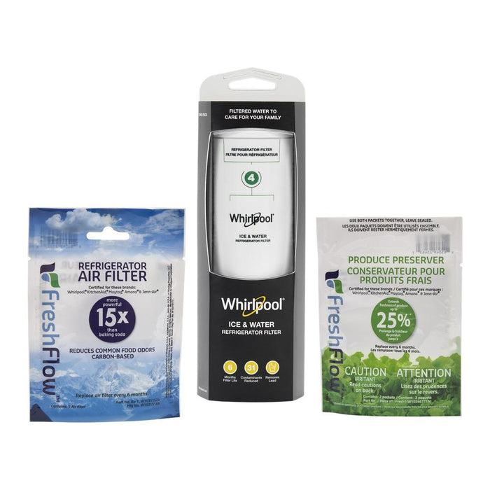 Whirlpool WHR4RXD1 Whirlpool Refrigerator Water Filter 4 - Whr4Rxd1 (Pack Of 1)